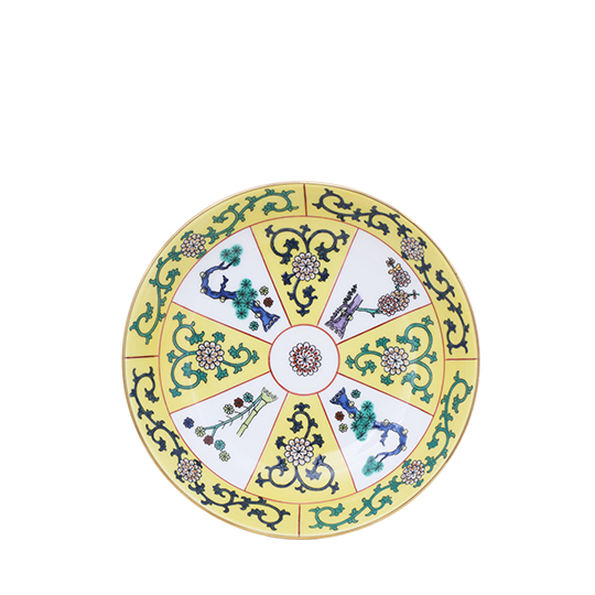 西安の黄] ラージカップ&ソーサー