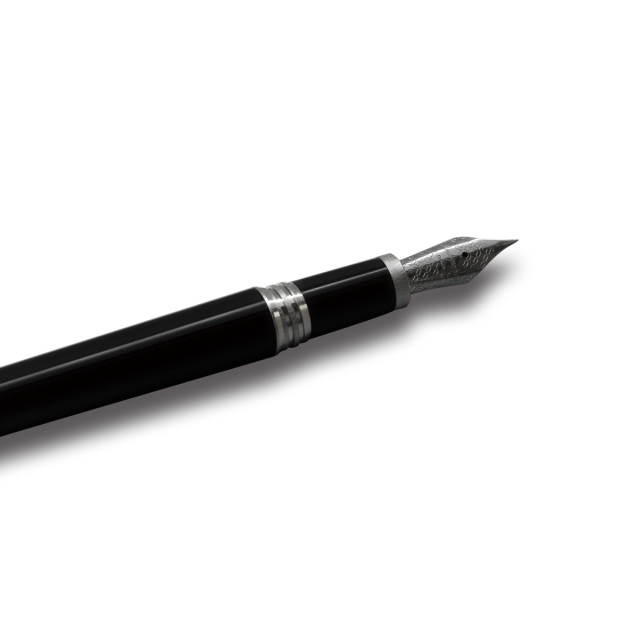 モンテグラッパ（Montegrappa） 万年筆ZERO ゼロ ブラック パラジウム