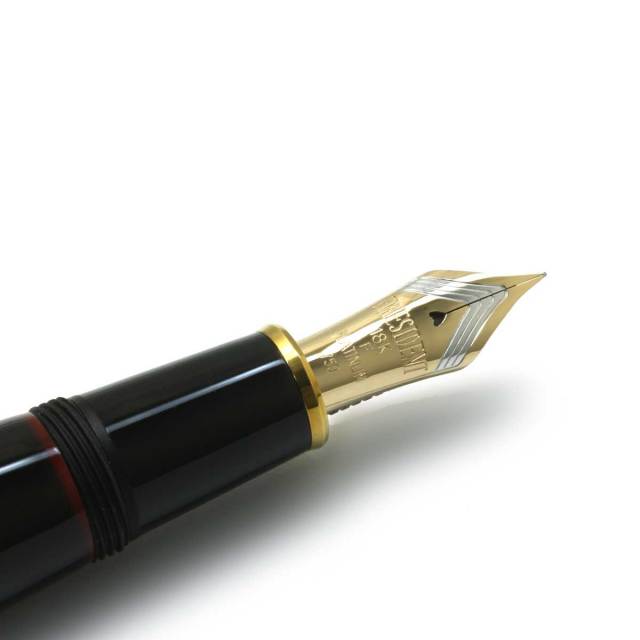 プラチナ萬年筆(PLATINUM) 万年筆出雲 溜塗り PIZ-55000 ＃28 アカタメ