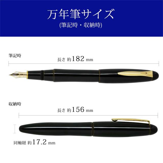 プラチナ萬年筆(PLATINUM) 万年筆出雲 溜塗り PIZ-55000 ＃30 ビワタメ