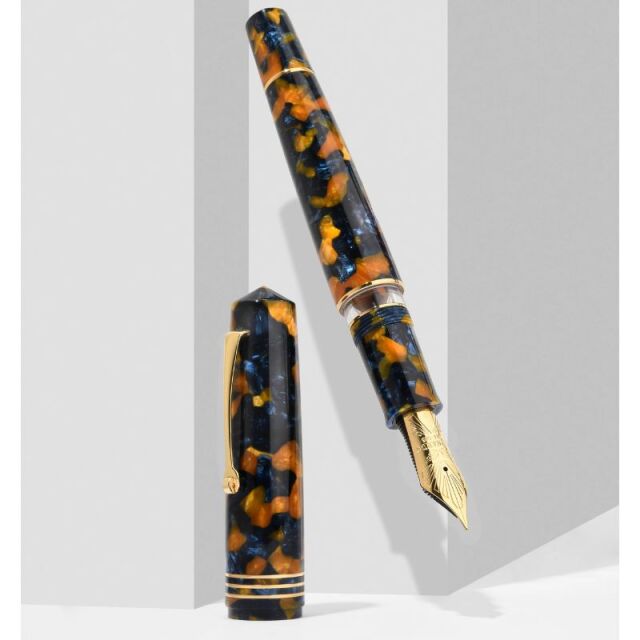 レオナルド モーメントゼログランデ2.0 クレプスコロ・マリーノ 万年筆