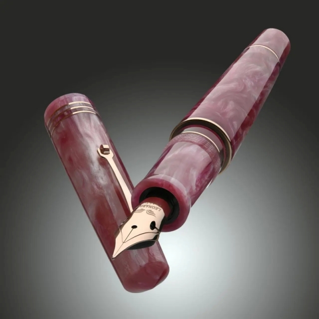 限定生産品43本】レオナルド 万年筆 MZG サンセット・ウェーブ F 限定