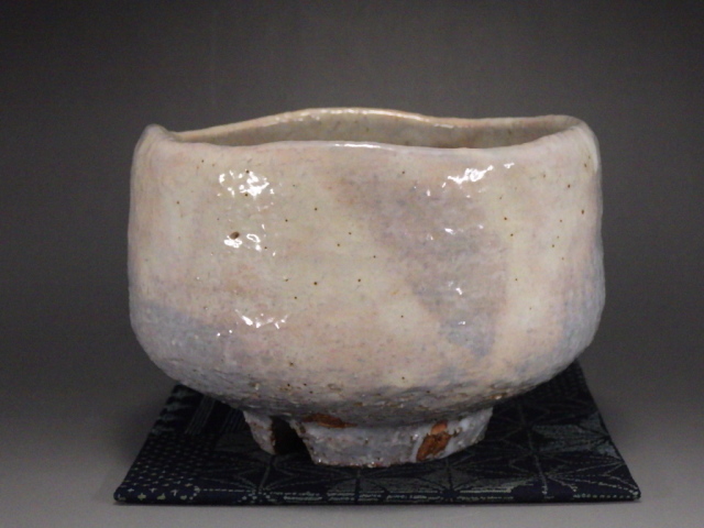 故 渋谷泥詩（萩焼窯変抹茶茶碗）