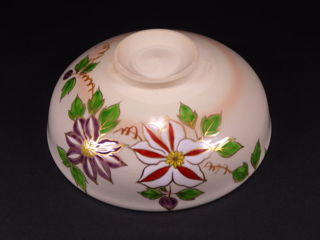 庄左衛門（押小路焼鉄仙絵抹茶茶碗）