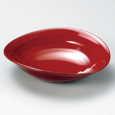 菓子鉢 8.0 菊白檀 透溜 木製 漆塗り 12-07803 漆器の井助