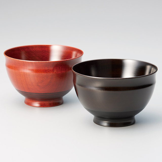 キンたん】赤い漆器椀4種 10個セット 楽天市場】松屋漆器店 洗浄機対応