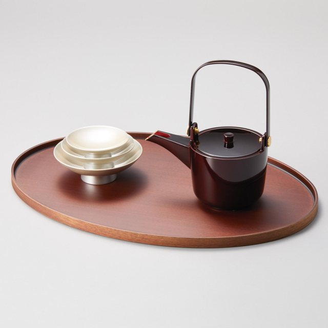 屠蘇器 TOSOトレー・三つ組杯・銚子セット 12-15306 漆器の井助