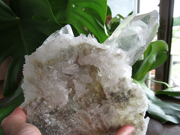 高品質 ブラジル コリント産 水晶 クラスター 原石 | 天然石専門店【鬮石】