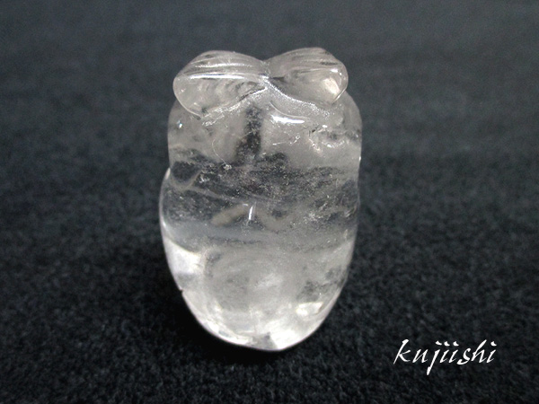 天然水晶 フクロウ 彫刻 開運 風水 【鬮石（くじいし） kujiishi】
