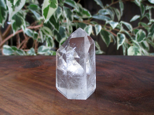 クォーツインクォーツ 貫入水晶 ポイント 原石 天然石専門店【鬮石】