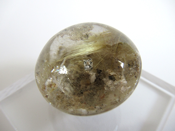 ガーデンルチルクォーツ ルース 原石ポリッシュの通販 水晶販売