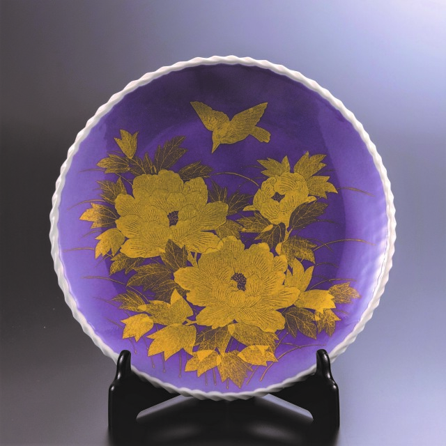 ⭐九谷焼重鎮 名工 吉田美統 人間国宝 金彩絵付 コレクション骨董品