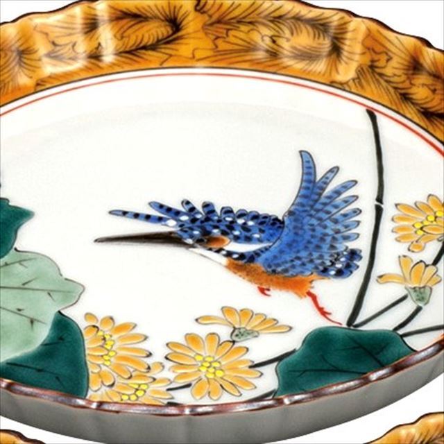 九谷焼・福田良則氏☆創作皿 【公式通販】