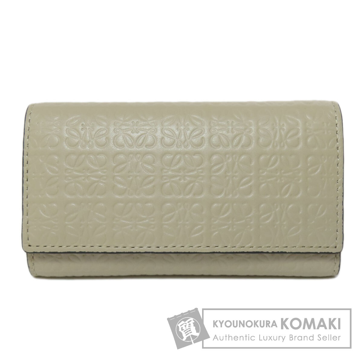 LOEWE ロエベ リピート アナグラム柄 キーケース レザー レディース