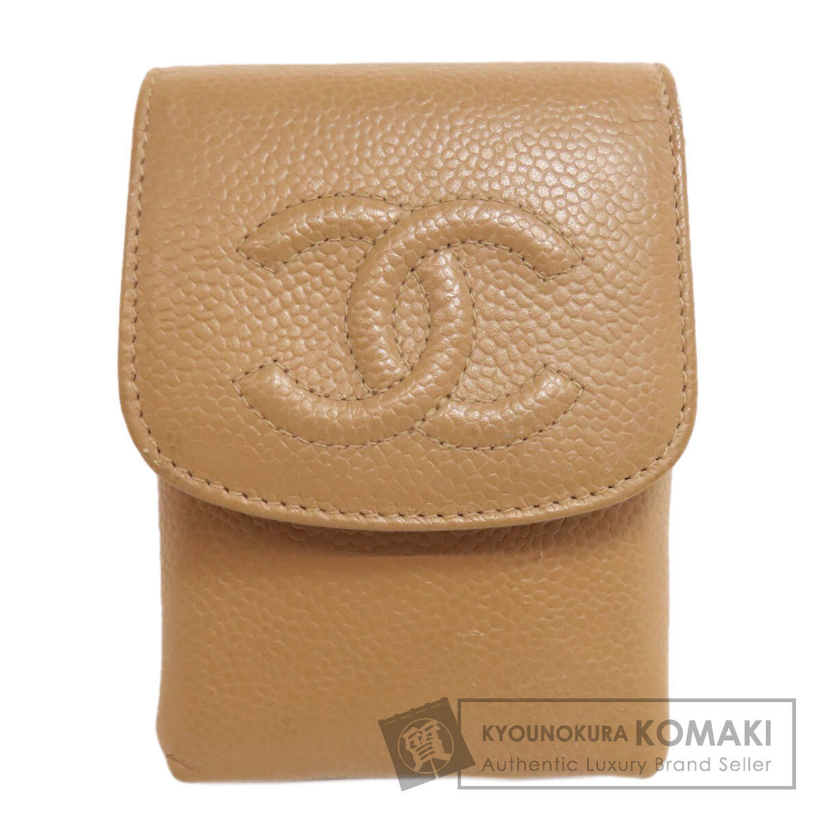 M CHANEL ココマーク キャビアスキン シガレットケース 楽天市場