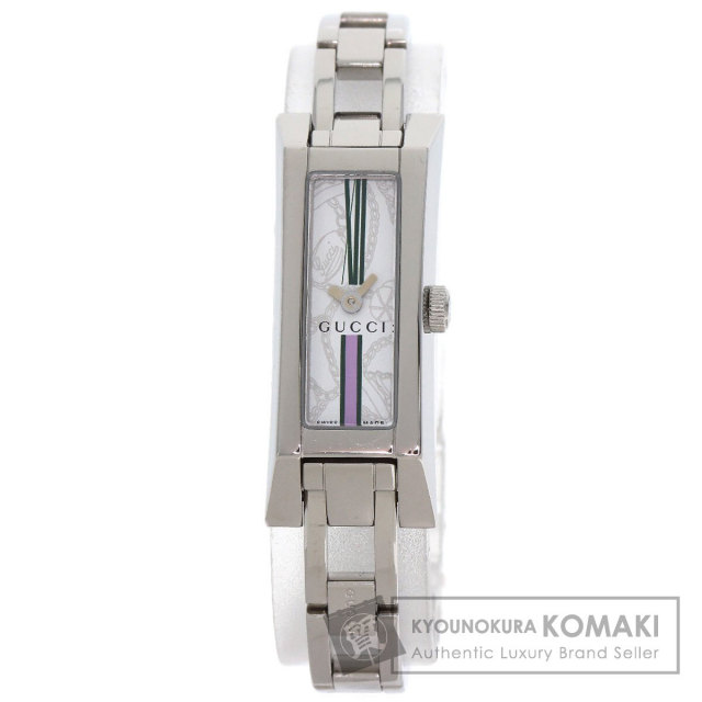 グッチ/1500L/スクエアフェイス/クォーツ腕時計/アナログ/ステンレス