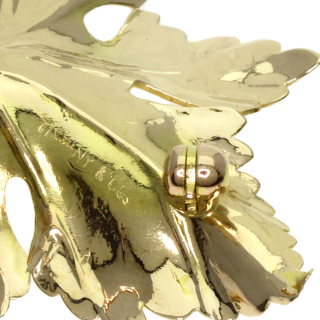 TIFFANY&Co. ティファニー リーフ ピンブローチ gg3e 【公式通販】