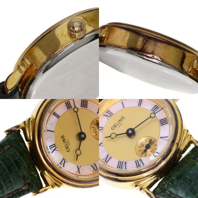 セリーヌ CELINE メンズ腕時計SWISS MADE クォーツ スモセコ セリーヌ