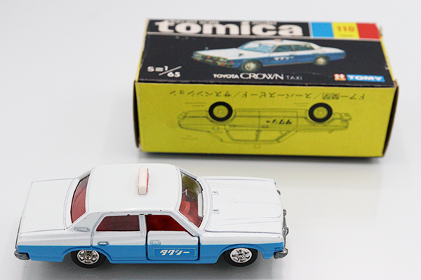 トミカ トヨタ クラウン タクシー 日本製 1Aホイール トミカ No.84