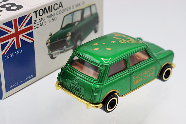 ミニカーショップ ケンボックス トミカ 青箱☆F8☆BLMCミニクーパー S