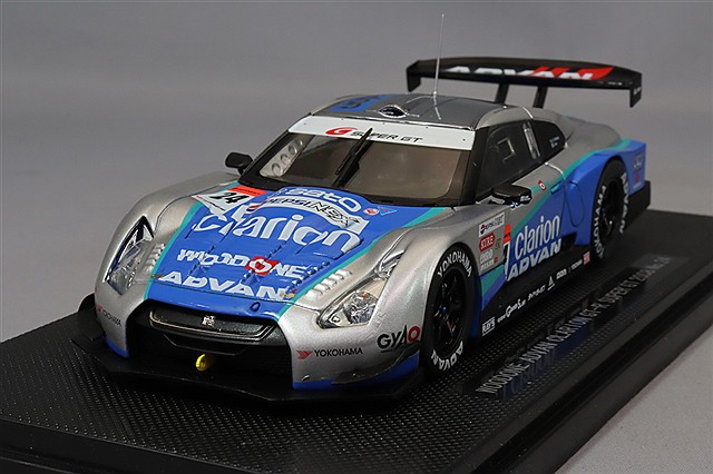 エブロ 1/43 ウッドワン アドバン クラリオン Z 2007 スーパーGT GT500