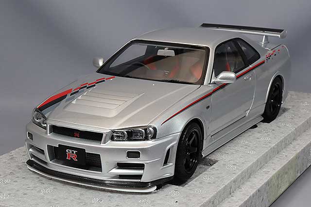 モデラーズ 1/64 頭文字D セットVol.18 中里毅 スカイラインGT-R(BNR32