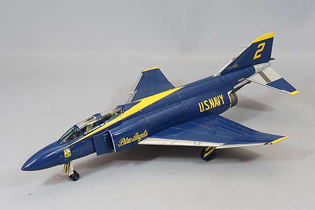 ホビーマスター 1/72 F-4J ファントム2 アメリカ海軍 ブルー