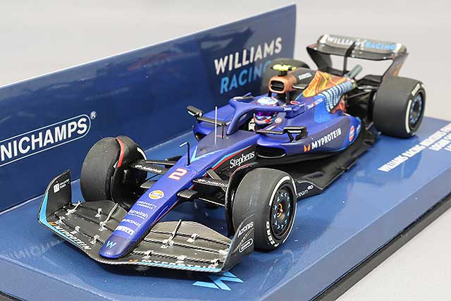 ミニチャンプス 1/43 ウィリアムズ レーシング FW44 2022 F1 日本GP #6