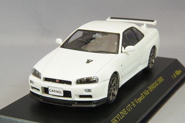 カーネル 1/43 日産 スカイライン GT-R VspecII ニュル (BNR34) 2002