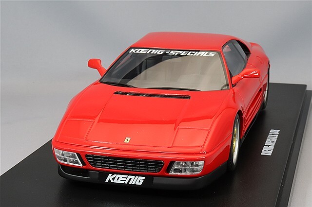 GTスピリット 1/18 ケーニッヒ スペシャル 348 ツインターボ 1994 レッド