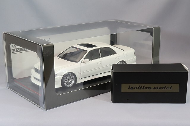 イグニッションモデル 1/18 VERTEX JZX100 チェイサー パールホワイト