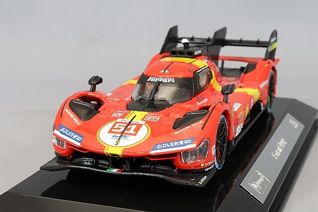 ブラゴ 1/43 フェラーリ 499P 2023 ルマン24H ウィナー #51 J.カラド/A