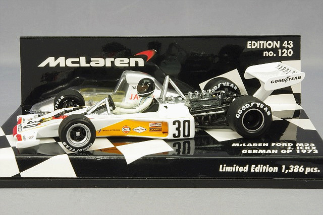 ミニチャンプス 1/43 マクラーレン フォード M23 ヤードレー 1973 F1