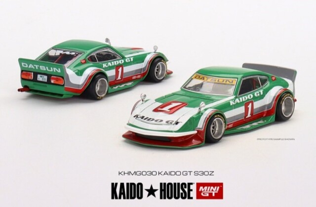 KAIDO HOUSE x TSM ミニGT 1/64 ダットサン KAIDO フェアレディ Z