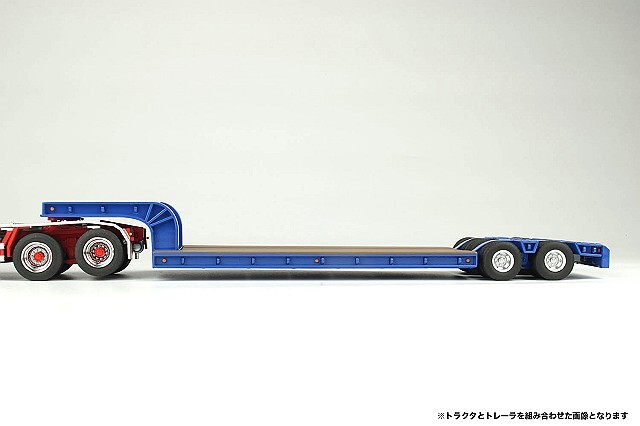 1/50 SCANIA XT ミドルルーフ Nooteboom 低床トレラー