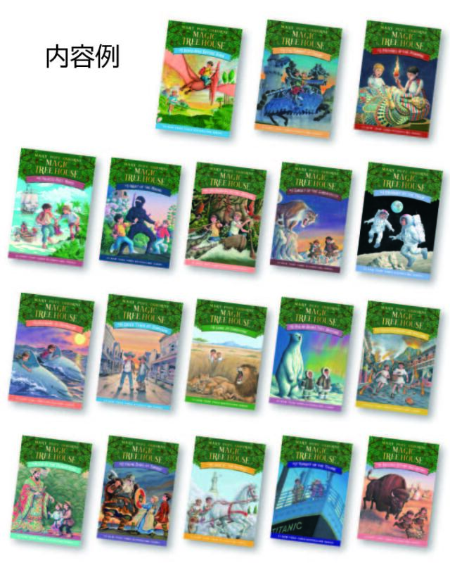 Magic Tree Houseシリーズ1 絵本39冊 マジックツリーハウス マジック