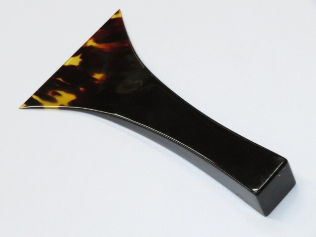 三味線バチ【送料無料】359 天然素材 白水牛 三味線バチ【送料無料