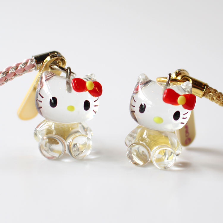 希少 ハローキティ 金魚鉢 根付 ストラップ 2012年 希少 ハローキティ