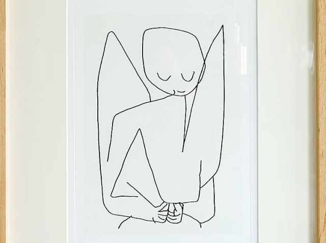 アートポスター Paul Klee (パウル・クレー) 忘れっぽい天使｜北欧