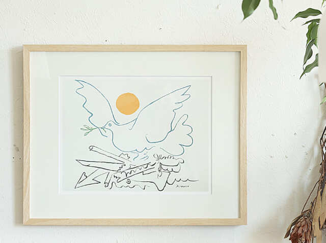 644 パブロ ピカソポスター Latelier a Cannes 抽象画 644 パブロ