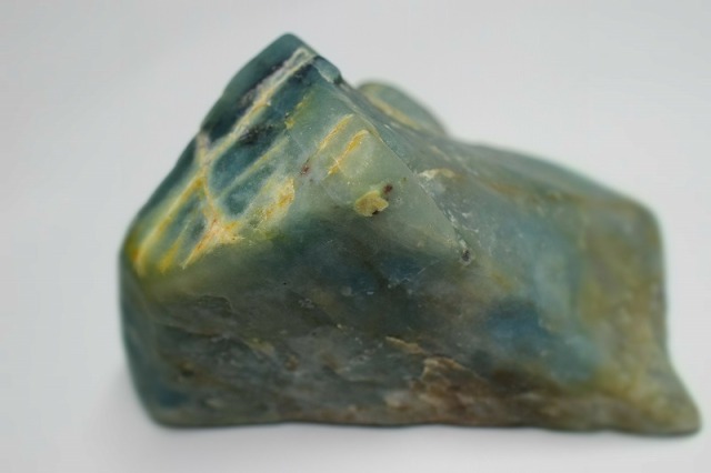 糸魚川産 翡翠原石 青