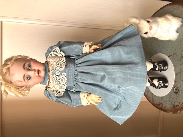 ジャーマンアンティーク ケストナー143の女の子 H34cm