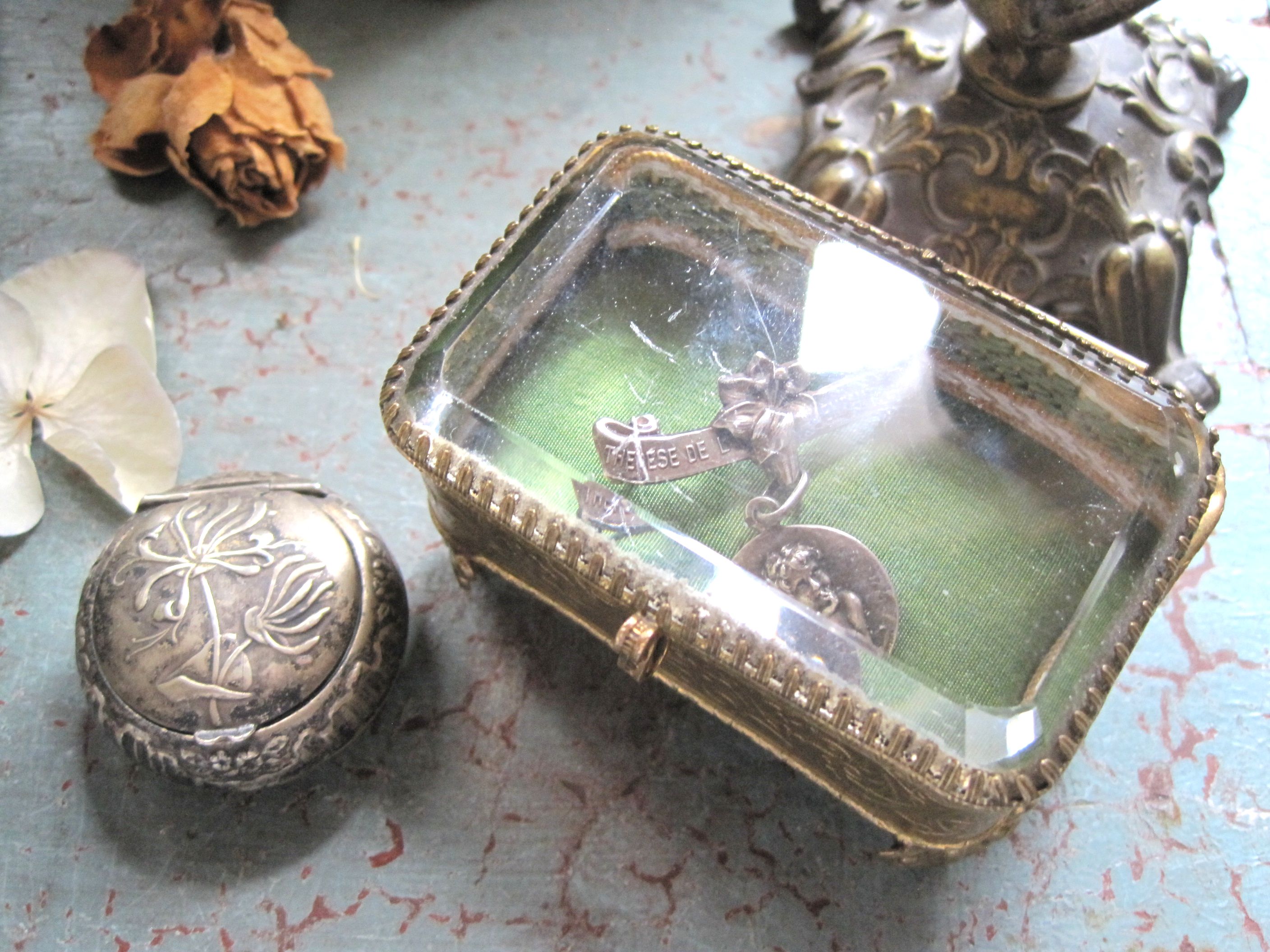 フランス アンティーク ジュエリーボックス