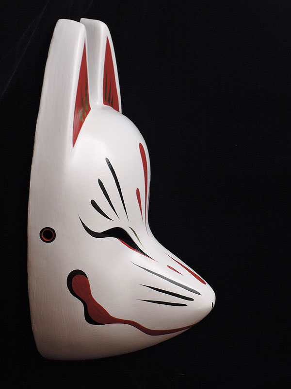 狐面堂：狐面「鈴稲 白」