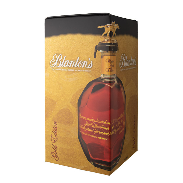 ☆レア古酒！長期保管品！ブラントン ゴールド 700ml 箱付き当時のまま