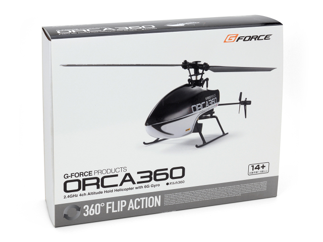 G-FORCE 2.4GHz 4chヘリコプター ORCA360 オルカ360 RTFセット (GB022