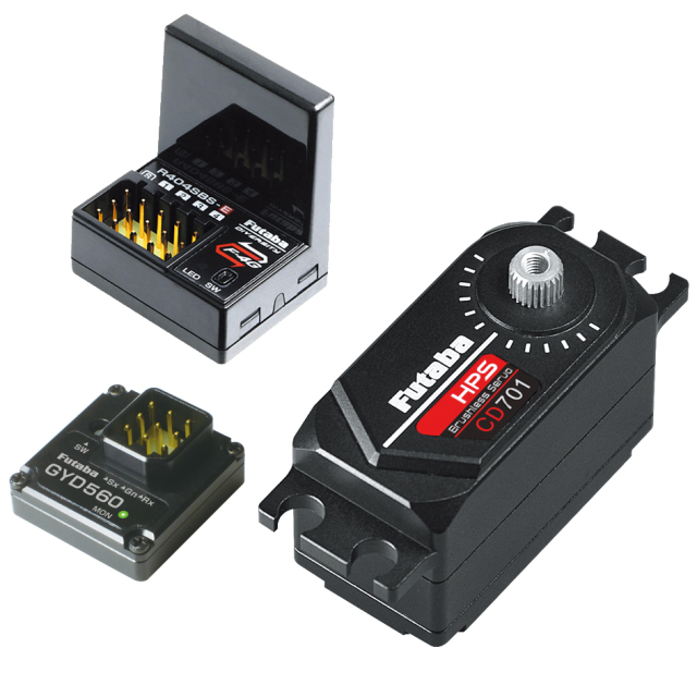 フタバ DRIFT PACK RSGMセット レシーバーR404SBS-E+サーボCD701＋