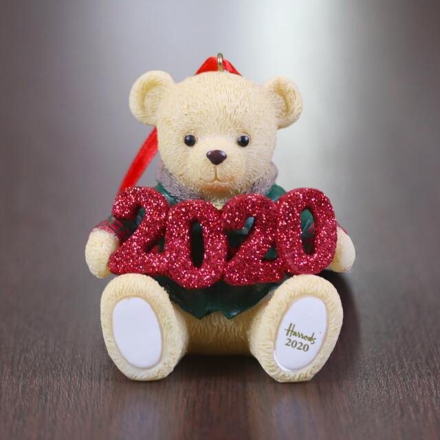 中古】harrods（ハロッズ）イヤーベア ニコラス 2020ver hr_bear_gr02
