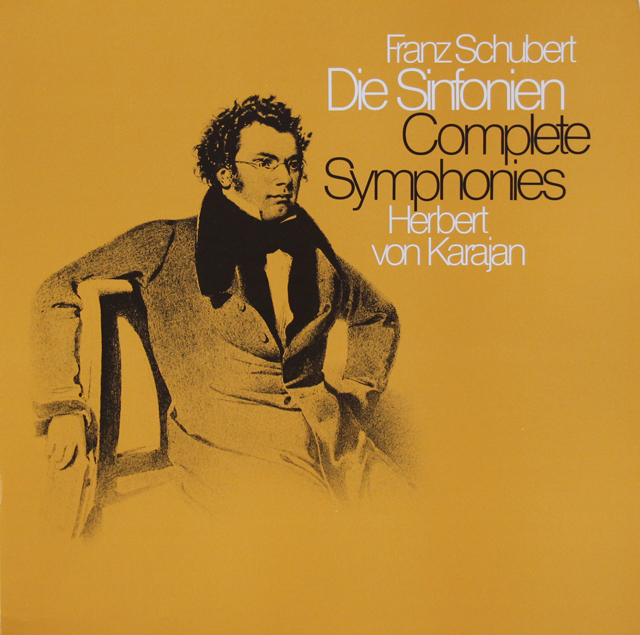 LP レコード カラヤンのシューベルト/交響曲全集 独EMI 3720