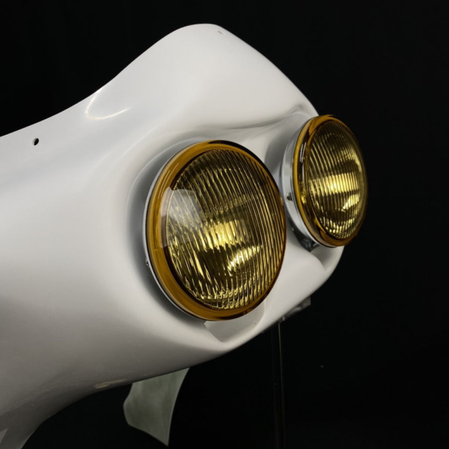 シビエデュアルカウル用ヘッドライト